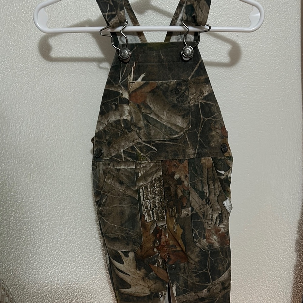Kids Camouflage Overalls